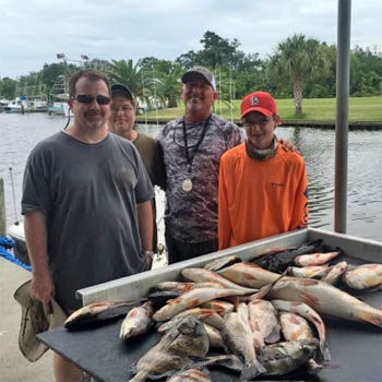 New Orleans corporate fishing vacation